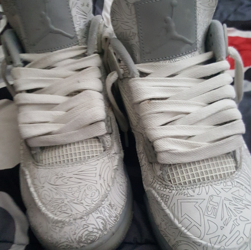 Jordan 4 "Lazer" - Picture 3 of 5